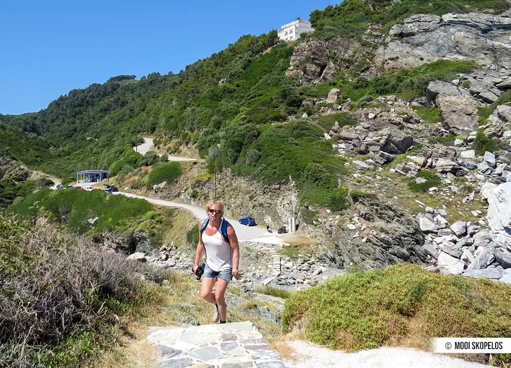 Wandelen op Skopelos