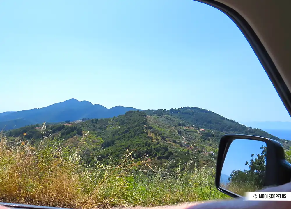 Autorijden op Skopelos
